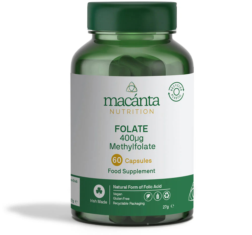 Macanta Nutrition Folate 400µg Methylfolate  60s