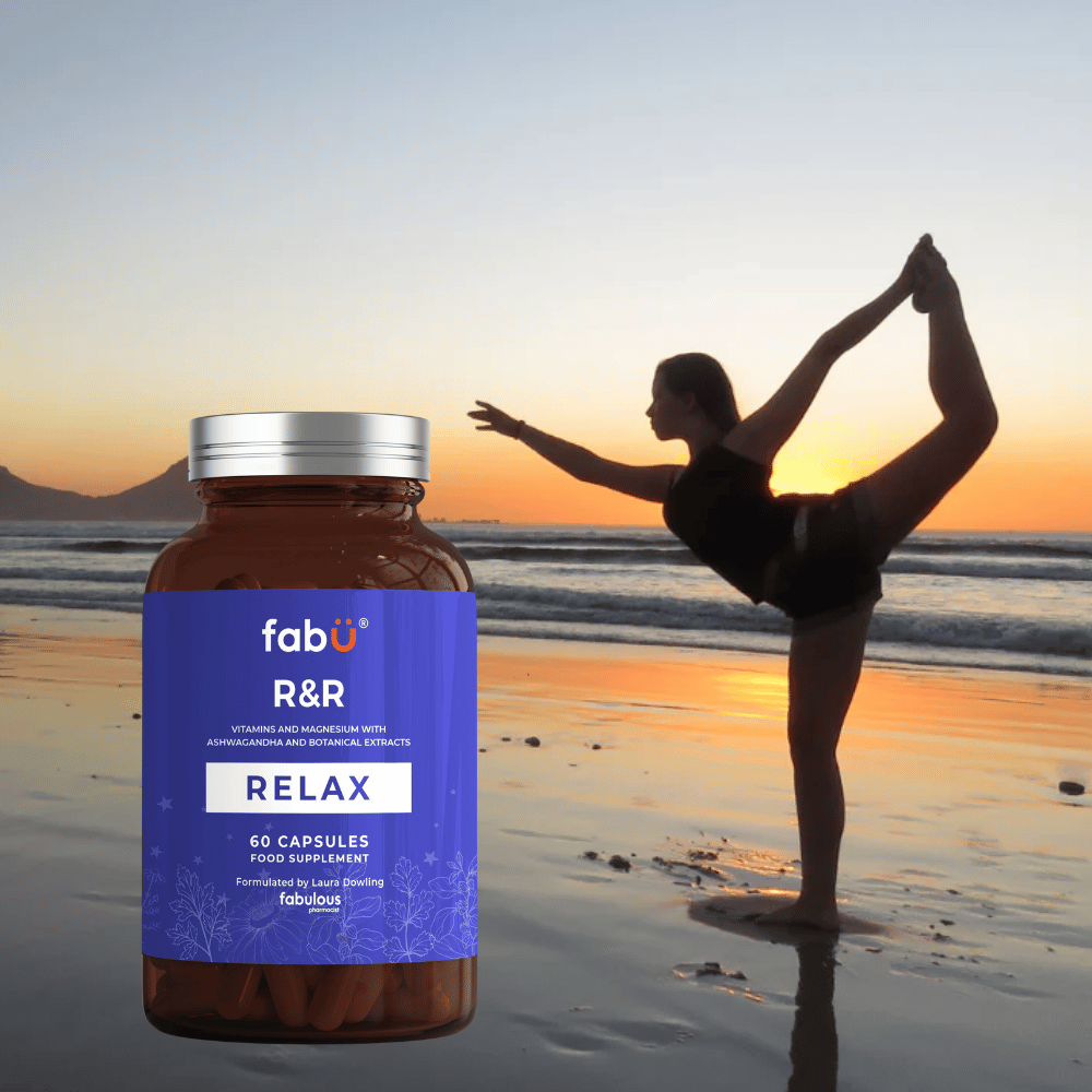 fabU R&R Relax Food Supplement 60 Capsules - Horans Healthstore
