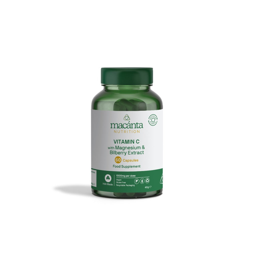 Macanta Nutrition Vitamin C Mag Ascorbate/bilberry 60s Horan's Healthstores