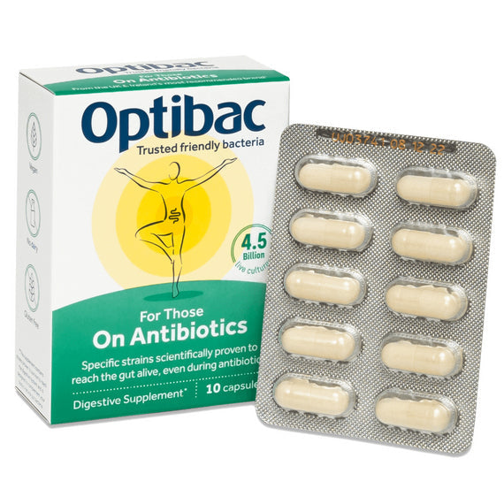 Optibac Probiotics For Those On Antibiotics 10s