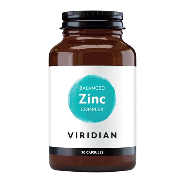 Viridian Balanced Zinc Complex 30s - Horans Healthstore
