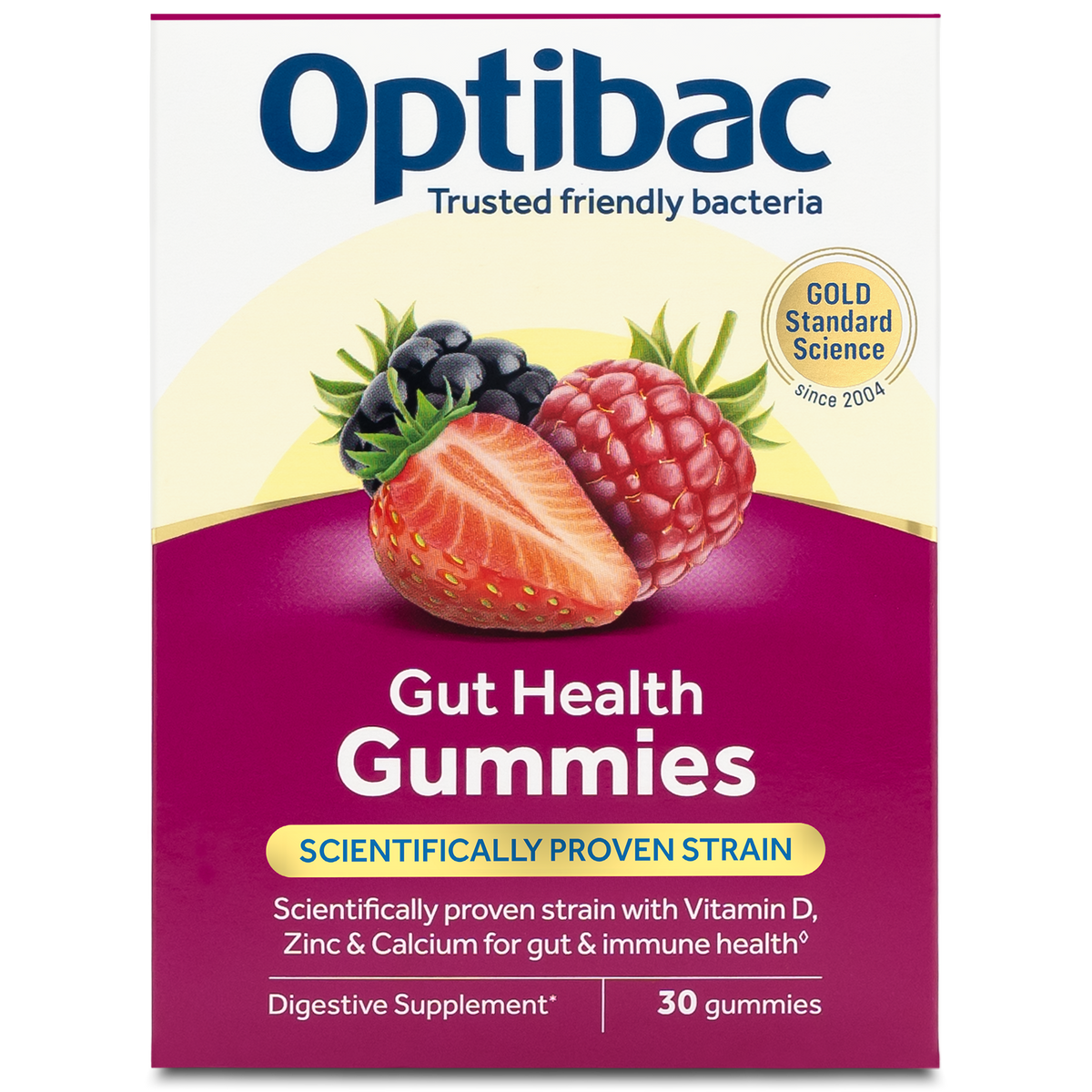 OptiBac Probiotics Gut Health Gummies 30 Pack - Horans Healthstore