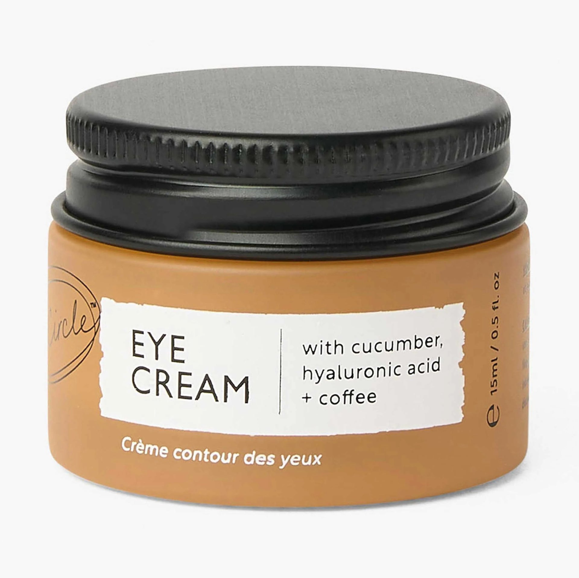 UpCircle Eye Cream with Cucumber, Hyaluronic Acid + Coffee 15ml Horan's Healthstores