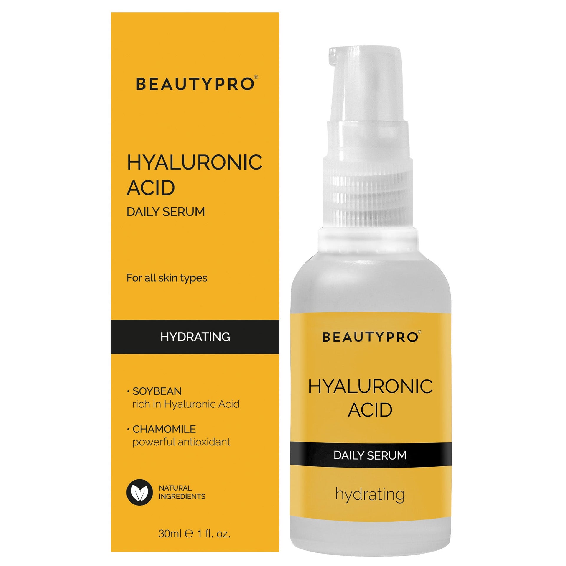 BEAUTYPRO HYALURONIC ACID Hydrating Daily Serum 30ml