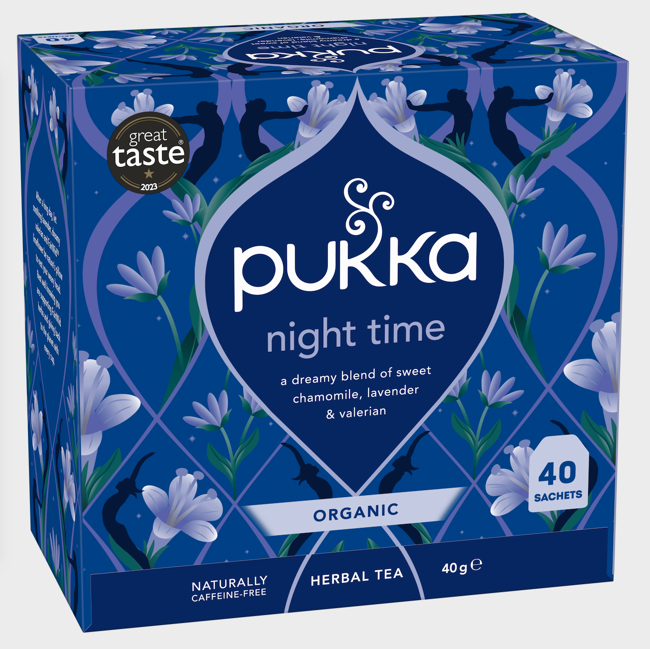 New Pukka Night Time Herbal Tea 40 Tea Bags