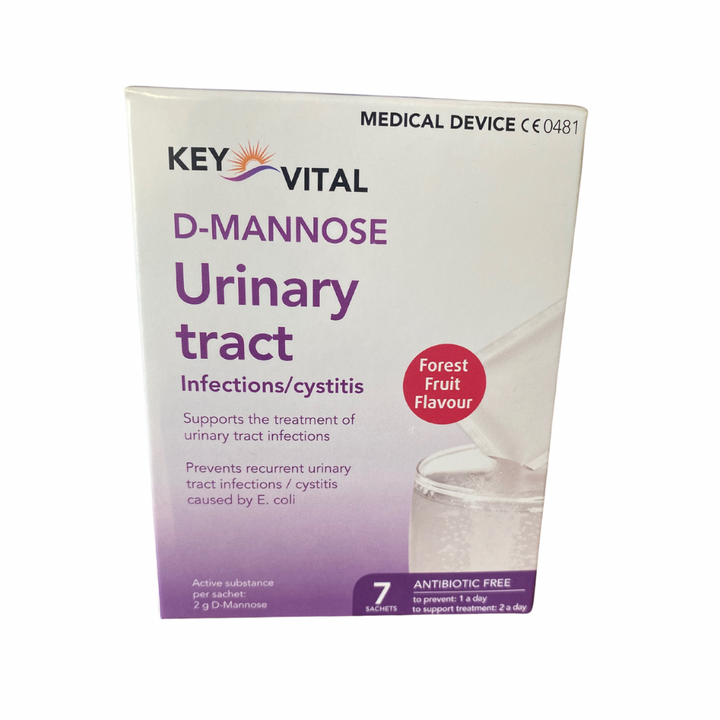 Key Vital D-Mannose Urinary Tract 7 Sachets Horan's Healthstores