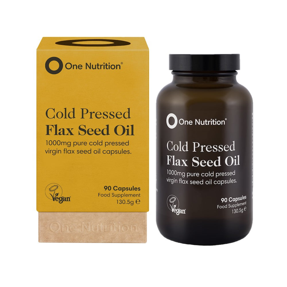 One Nutrition Flax Seed Oil Capsules 90s
