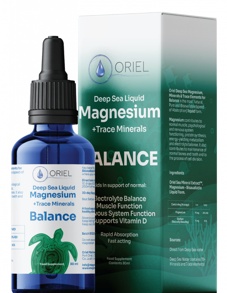 Oriel Deep Sea Liquid MAGNESIUM TO RE-BALANCE 30ml Horan's Healthstores