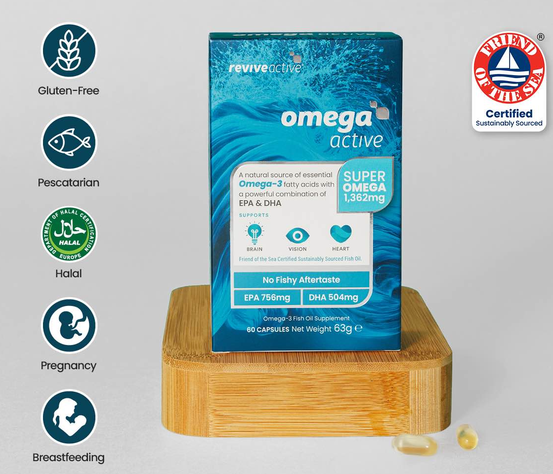 Omega Active 60s from Revive Active - Horans Healthstore