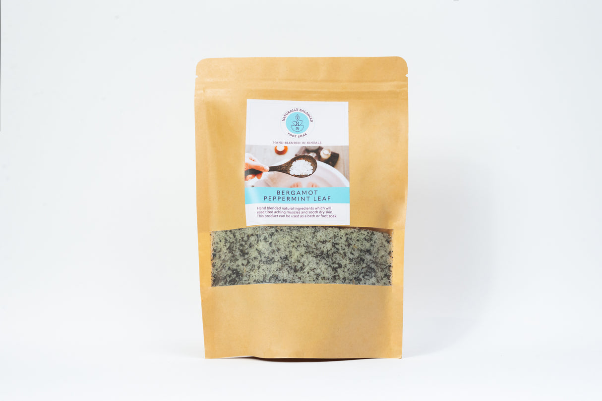 Naturally Balanced Hand Made Foot/Bath Soak Salts 400g