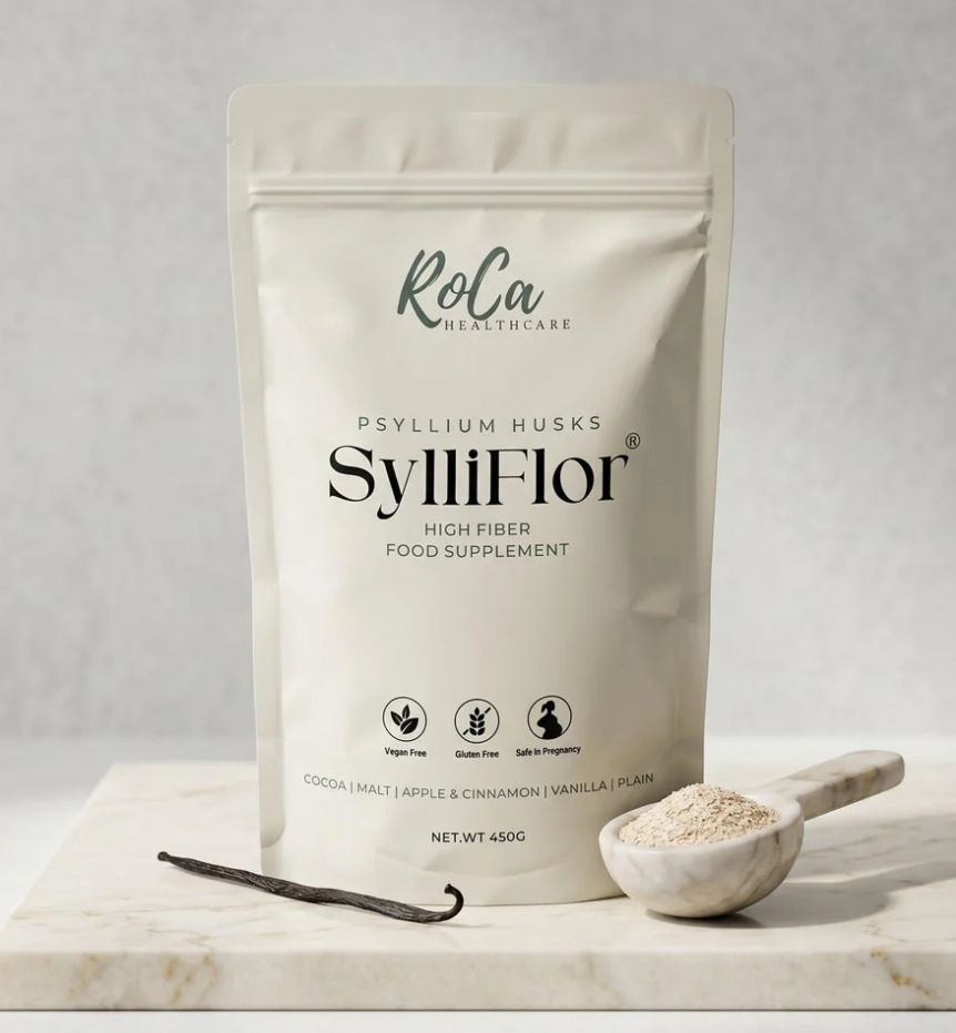 SylliFlor Travel Pack 7 x 6g - (Plain, Apple & Cinnamon, Cacao, Malt & Vanilla) - Horans Healthstore