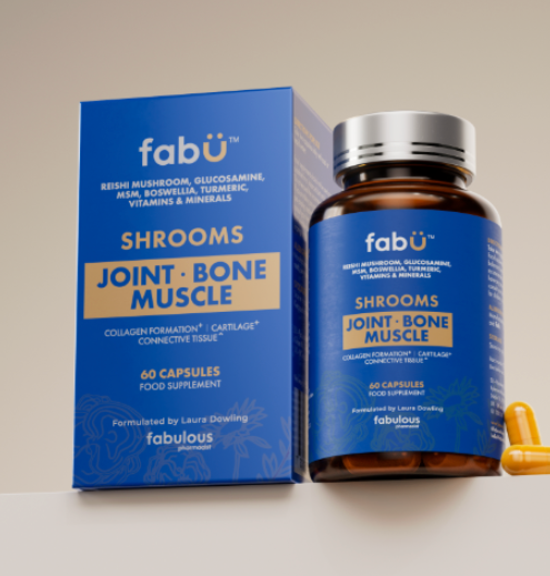 fabÜ SHROOMS JOINT- BONE -MUSCLE 60s - Horans Healthstore