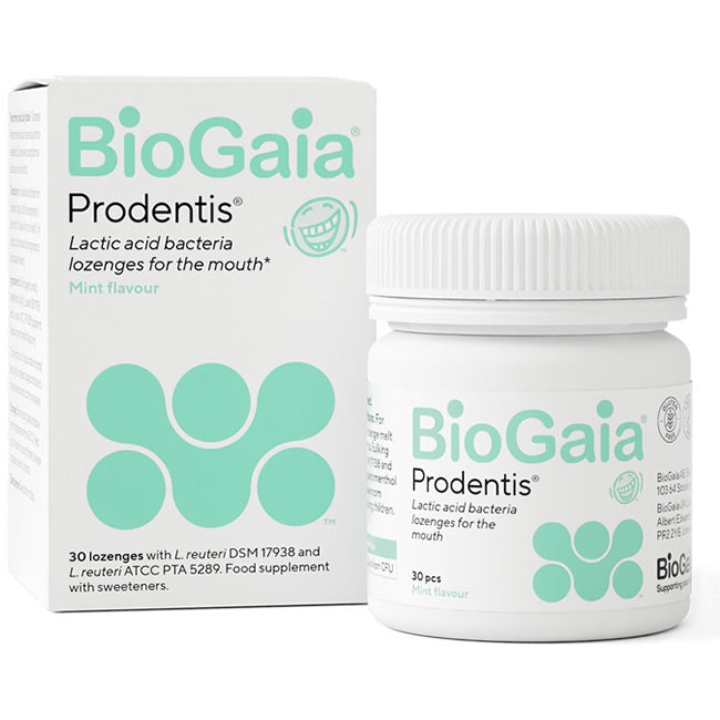 BioGaia Prodentis 30 chewable oral probiotic lozenges - Horans Healthstore