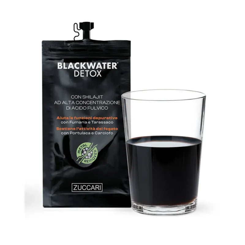 Zuccari BlackWater Detox - 10 SACHET PACK - Horans Healthstore
