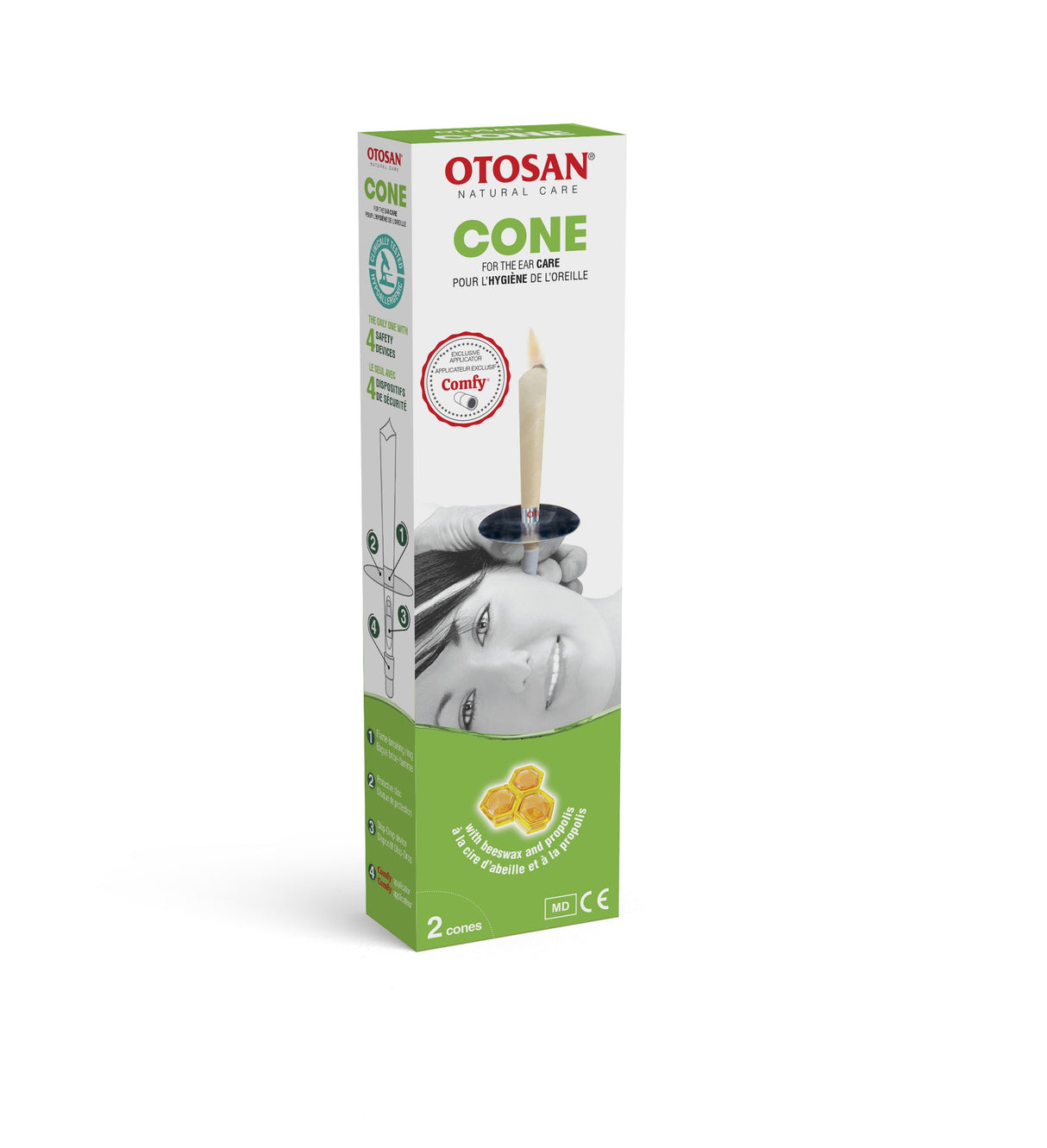 Otosan Ear Cone - 2 Cones