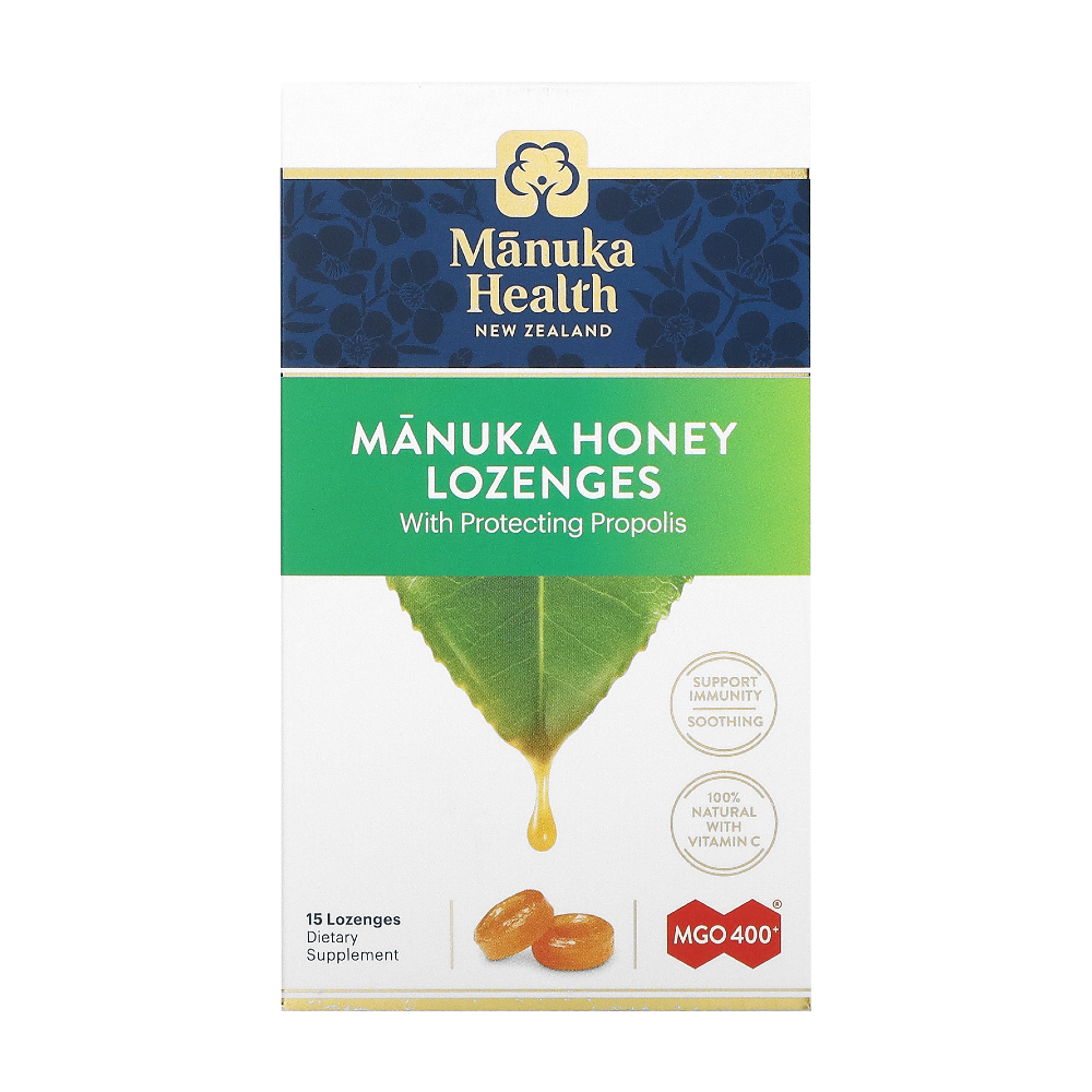 Manuka Health Manuka Honey & Propolis Lozenges 15s - Horans Healthstore