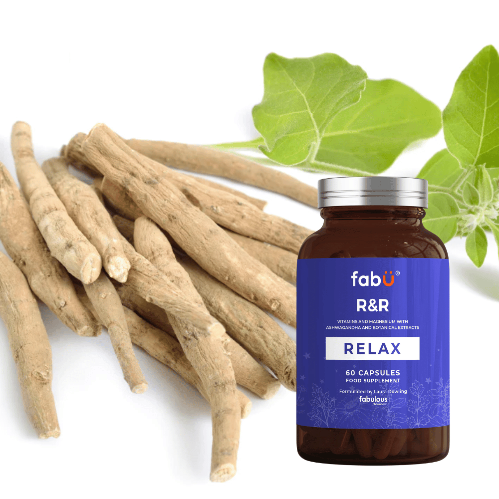 fabU R&R Relax Food Supplement 60 Capsules - Horans Healthstore