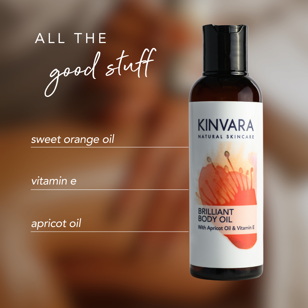 New Kinvara Skincare Brilliant Body Oil 150ml