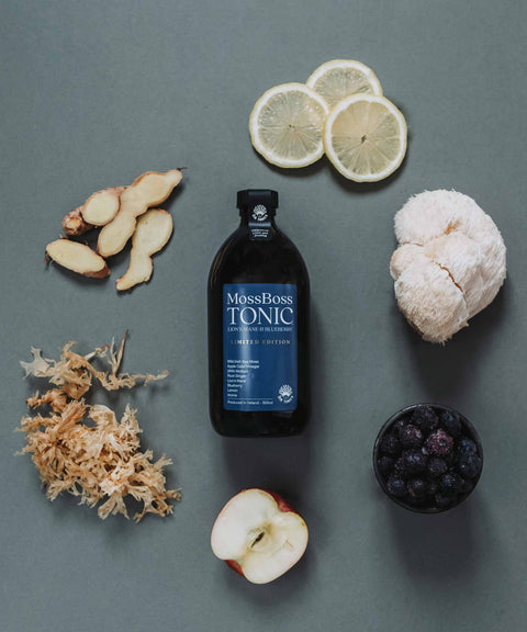 Oir Tonics Moss Boss Tonic Lion's Mane & Blueberry Limited Edition 500ml
