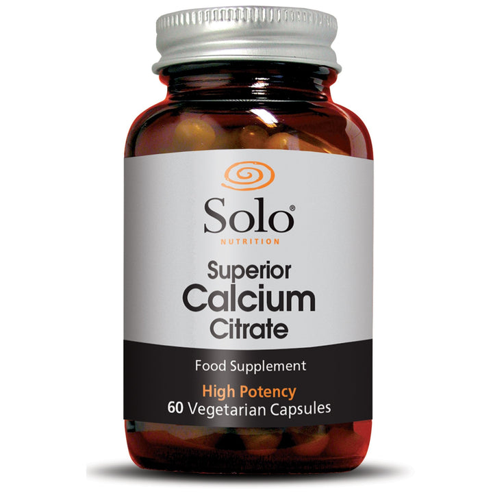 Solo Nutrition Superior Calcium Citrate 60's Horan's Healthstores