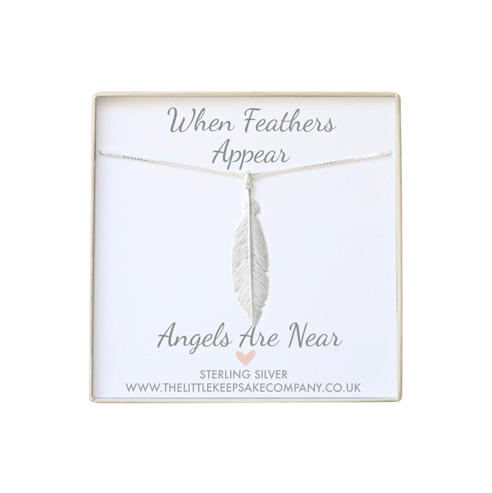 your wings already exist, all you have to do is fly - Large Silver Feather