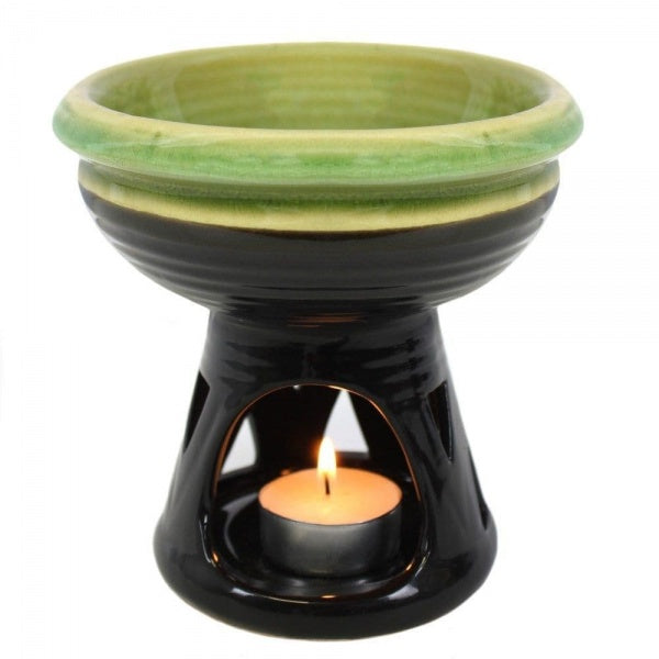 Deep Dish Oil Burner / Wax Melt Warmer Spirit of Equinox - Horans Healthstore
