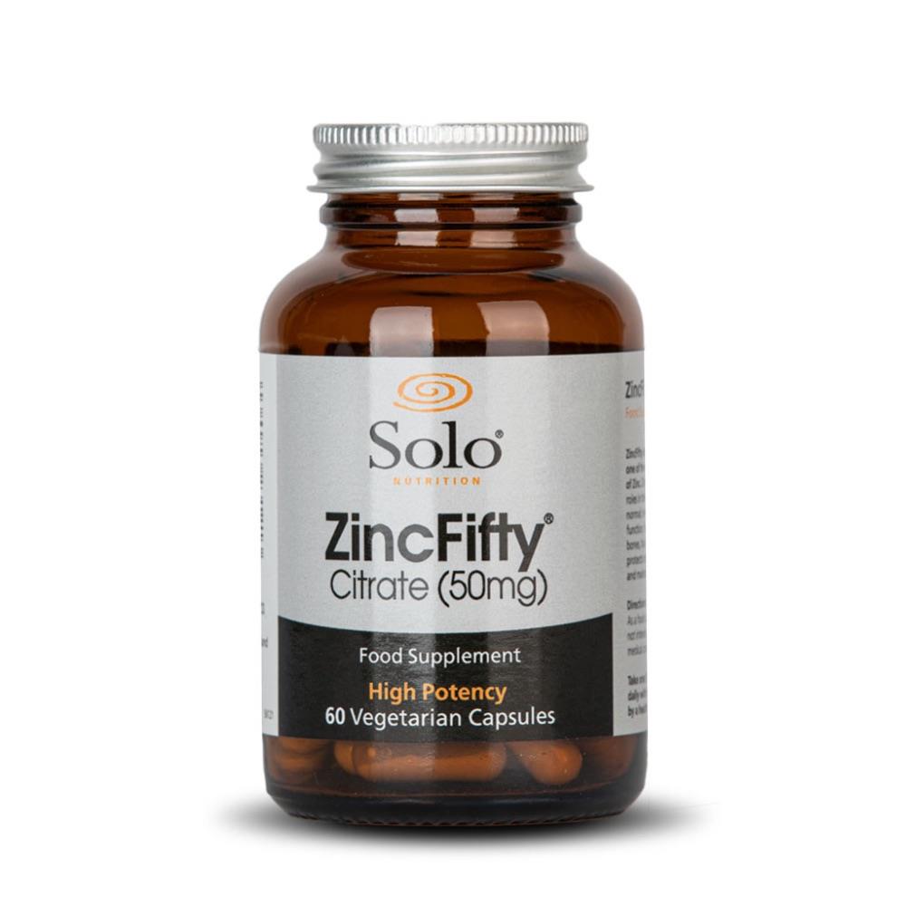 Solo Nutrition Zinc fifty 60s ** - Horans Healthstore