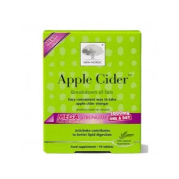New Nordic Apple Cider Mega Strength 1000mg - Horans Healthstore