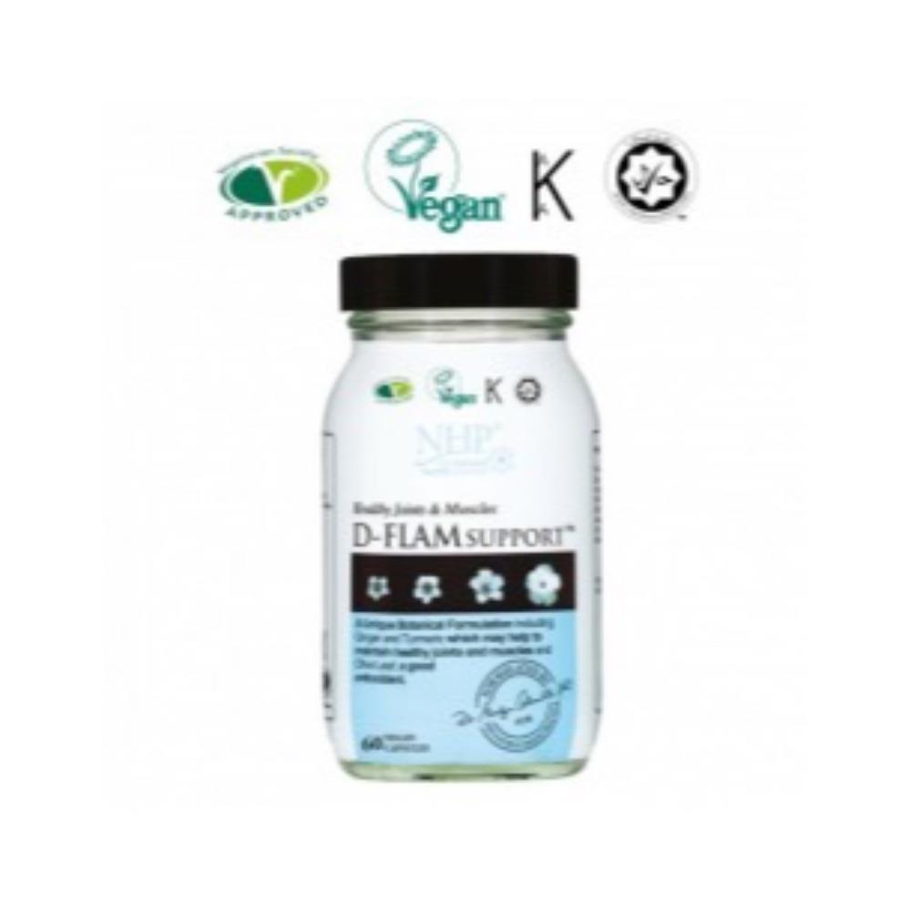 Nhp D-flam Support 60s - Horans Healthstore