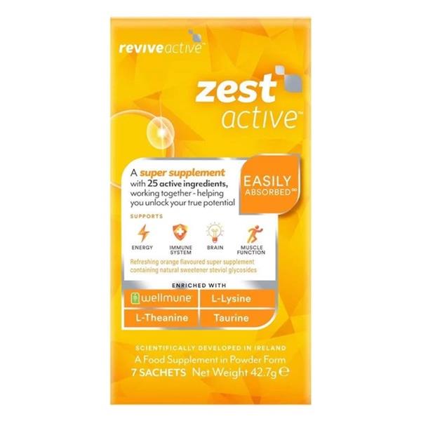 Revive Active Zest Active 7 Sachet Pack - Horans Healthstore