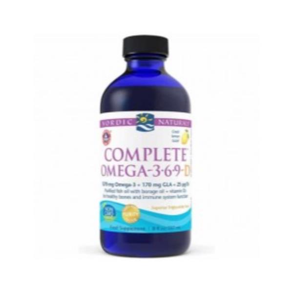 Nordic Naturals  Complete Omega-3.6.9  237 Ml - Horans Healthstore