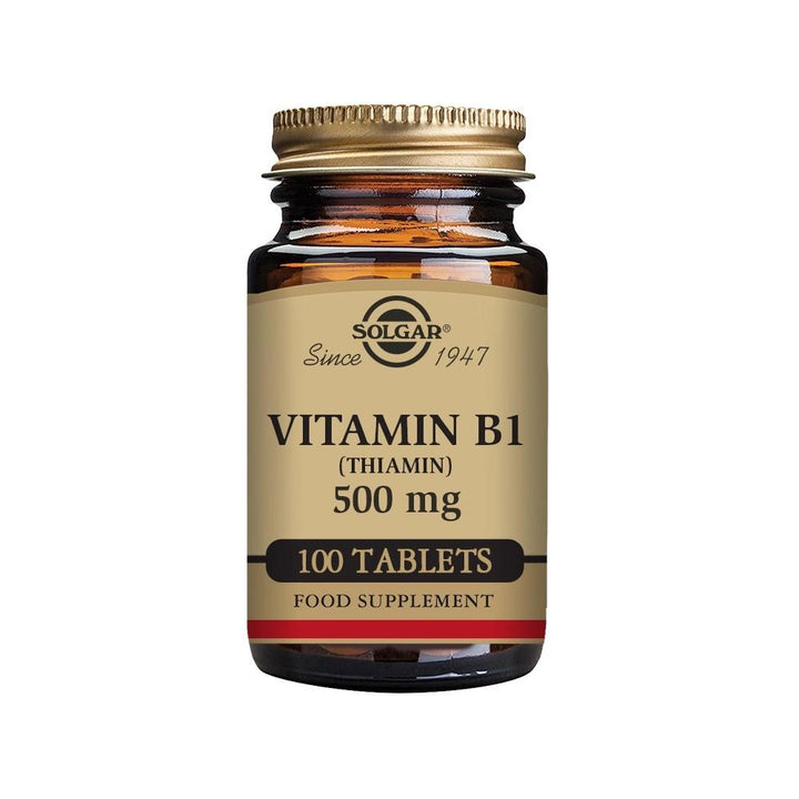 Solgar Vitamin B1 (thiamin) 500 Mg Tablets - Pack Of 100 - Horans Healthstore