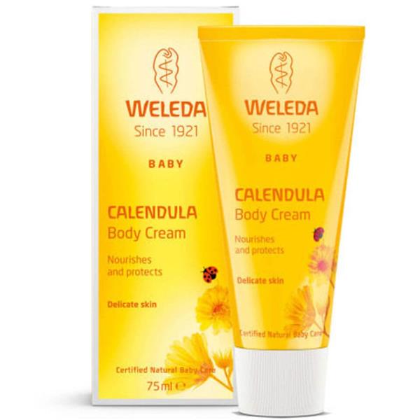 Weleda Baby Calendula Moisturising Body Cream (75ml) - Horans Healthstore