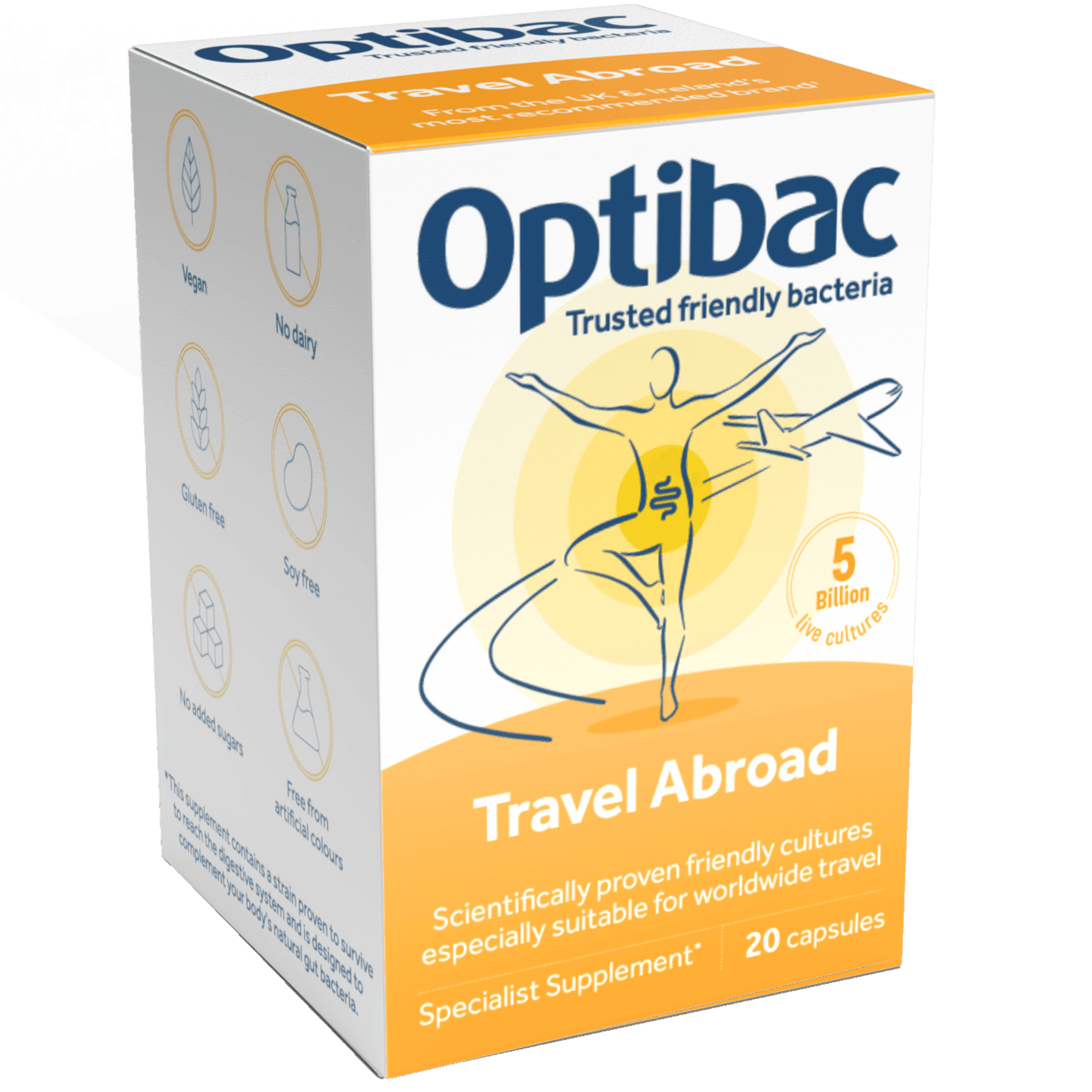 Optibac For Travelling Abroad 20s - Horans Healthstore