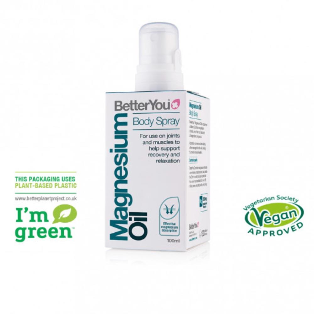 BetterYou Magnesium Oil Body Spray Original 100ml - Horans Healthstore