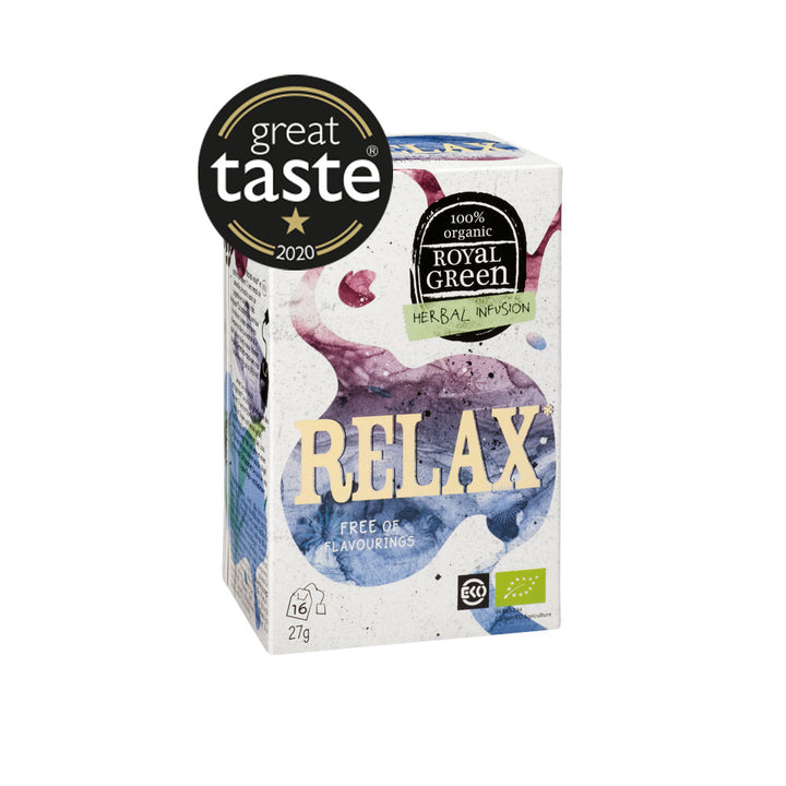Royal Green Relax Tea 16 bags - Horan's Healthstores