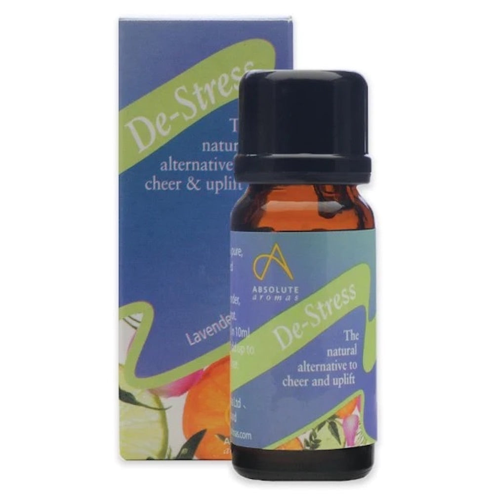 Absolute Aromas De-Stress Essential Oil Blend 10ml Horan's Healthstores