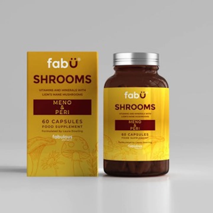 fabÜ SHROOMS MENO & PERI 60 Capsules - Horans Healthstore