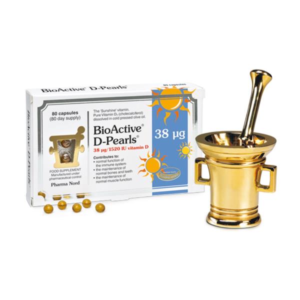 Pharma Nord Bioactive Vitamin D Pearls 38ug 240 Caps - Horans Healthstore