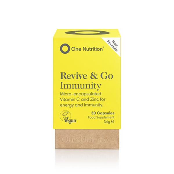 One Nutrition Revive & Go Vit C & Zinc Capsules - Horans Healthstore