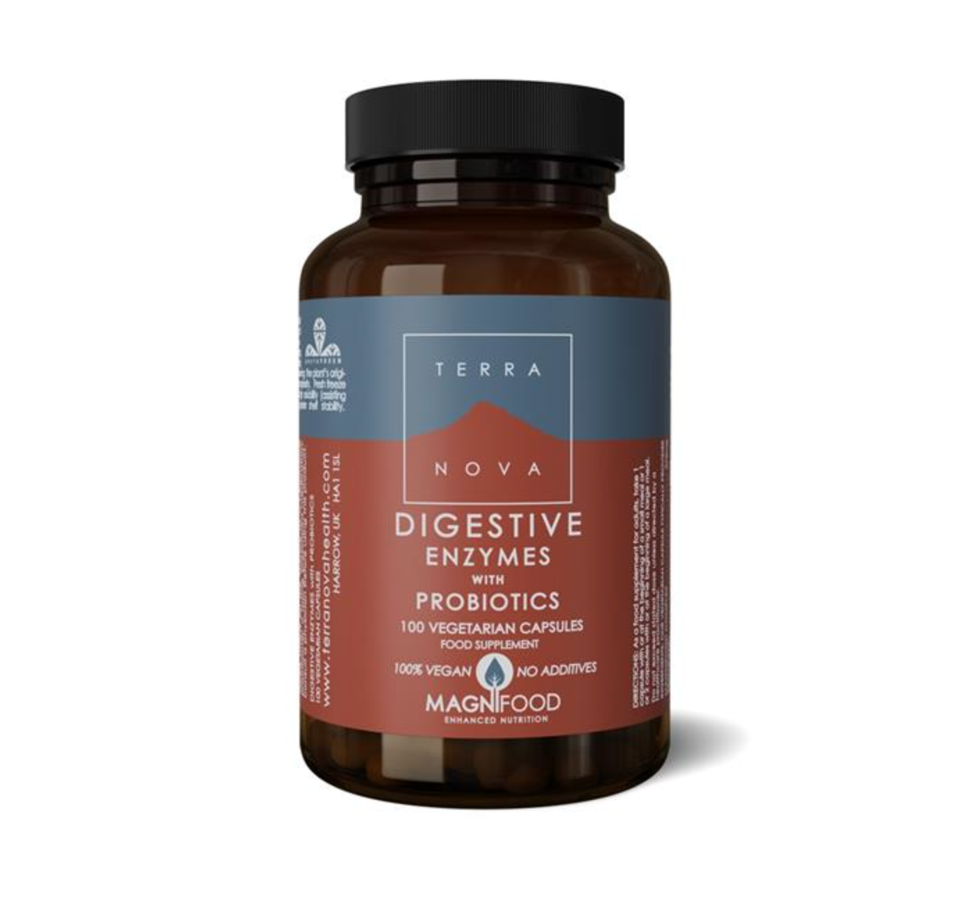 Terranova Digestive Enzymes With Probiotics Complex - Horans Healthstore