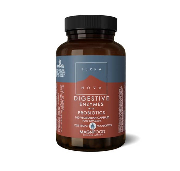 Terranova Digestive Enzymes With Probiotics Complex - Horans Healthstore