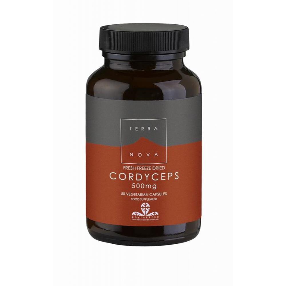 Terranova Cordyceps 500mg (fresh Freeze Dried) 50s - Horans Healthstore