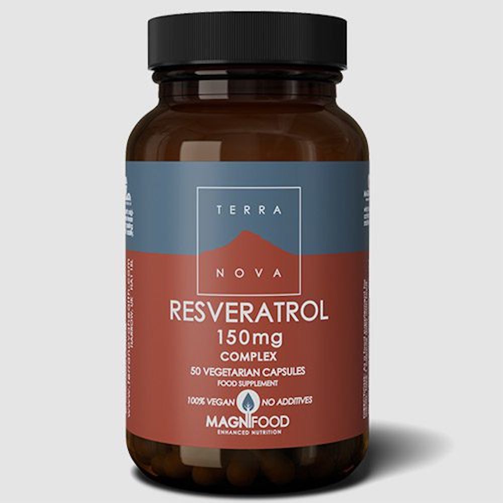 TerraNova Resveratrol 150mg 50 Capsules - Horans Healthstore