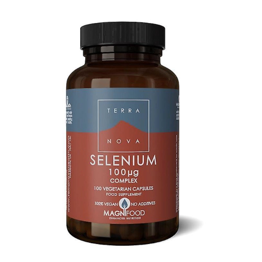 TERRANOVA SELENIUM 100UG COMPLEX VEGICAPS 50s