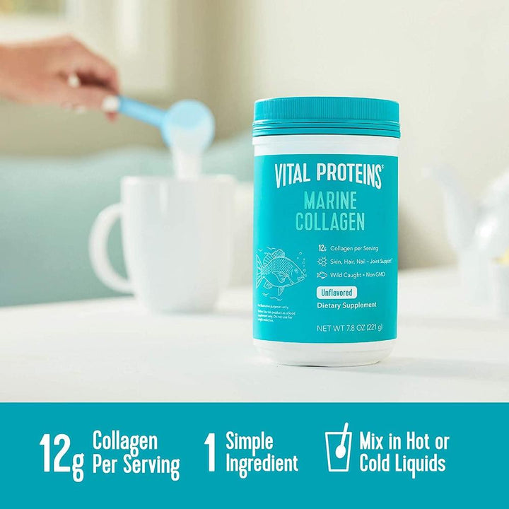 Vital Proteins Marine Collagen 221g Unflavoured - Horans Healthstore