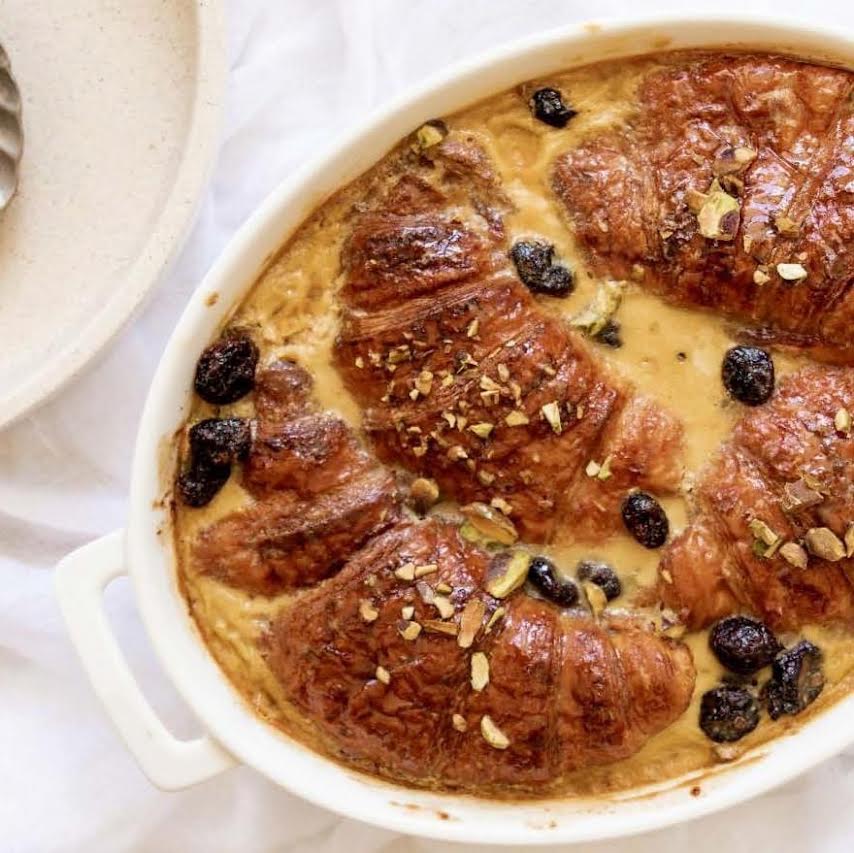 Spiced Croissant Bread & Butter Pudding - Horans Healthstore