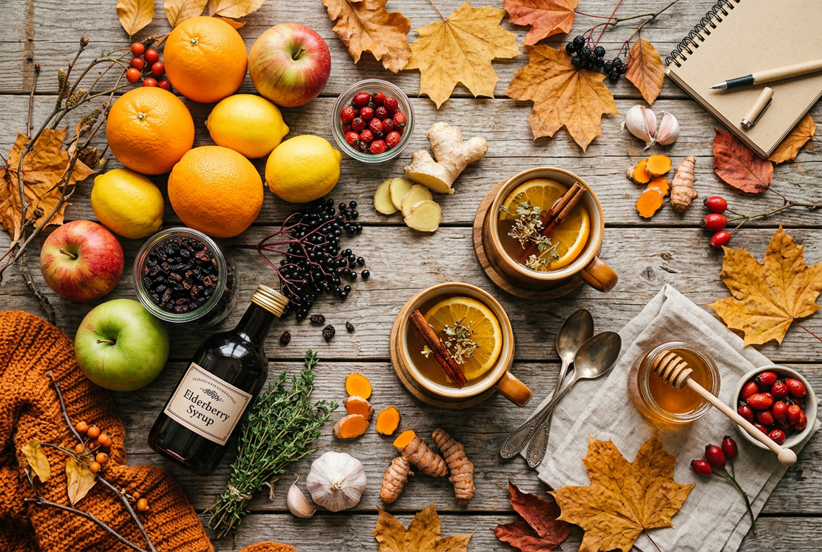 Autumn Immunity Essentials for your family from your local Horan's Healthstore