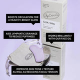 UpCircle Gua Sha Facial Massage Tool - Made from stainless steel.
