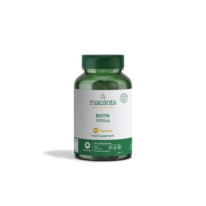 Macanta Nutrition Biotin 5000ug Horan's Healthstores